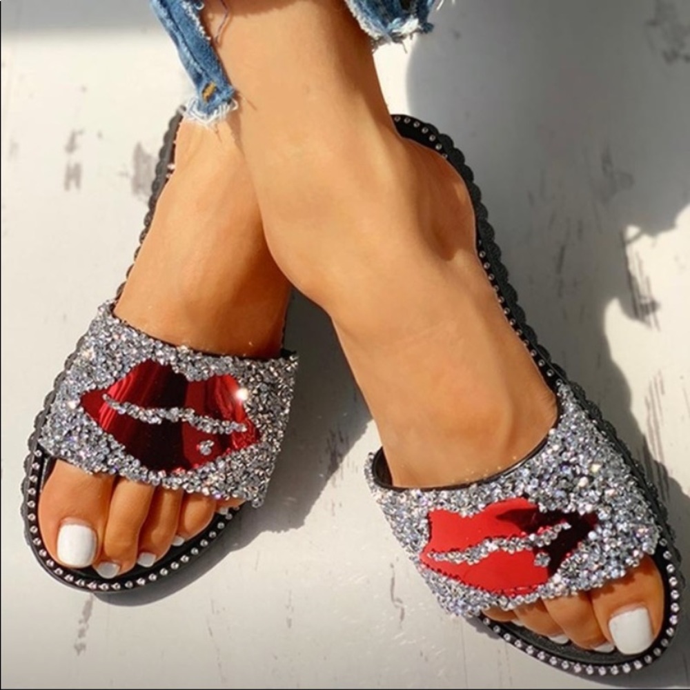 Rhinestone Slides 💕 {3X Host Pick} - Picture 2 of 8
